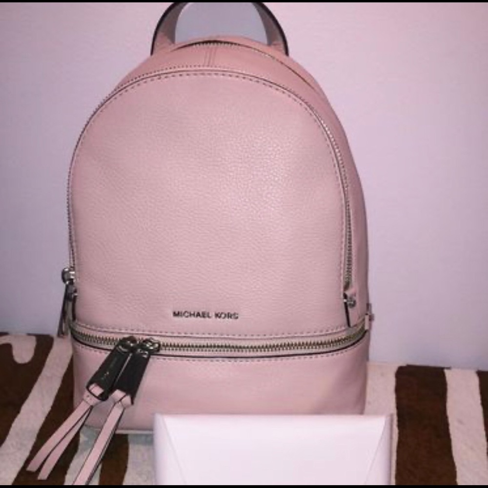 Michael Kors Rhea Medium Leather Backpack